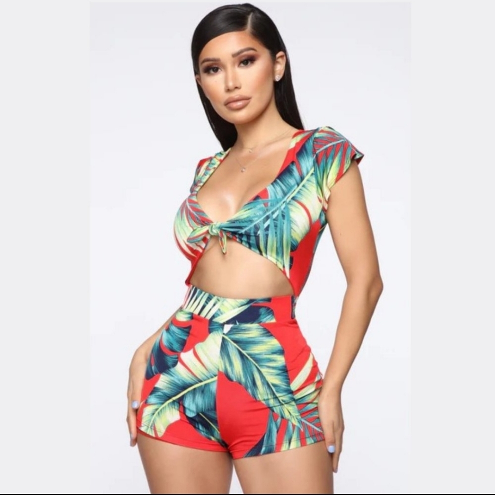 Tropical romper